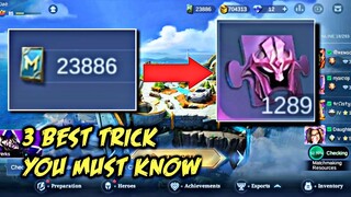 3 best trick to collect Rare Fragments || Claim Your Rare Fragments Now || Mobile Legends || MLBB