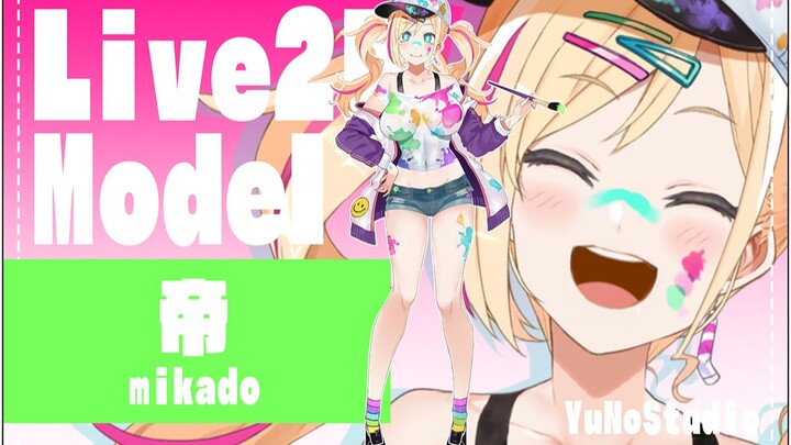 [Hiển thị mô hình Live2D] Hoàng đế Mikado YuNoStudio [VTuber]