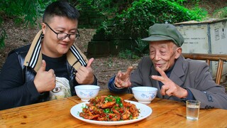 Resep rahasia "udang goreng saus cabai", udangnya keras di luar, lembut di dalam