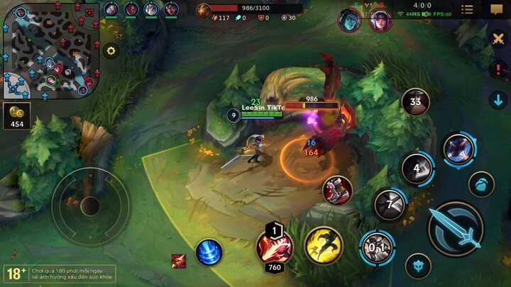 [LMHT-Tốc Chiến] Fiora đi rừng trận đấu toàn game thủ chuyên nghiệp - Cách đi rừ