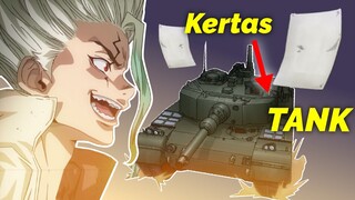 Bikin Tank dari Kertas! Wow! Pembahasan Sains Dr Stone Episode 4 & 5