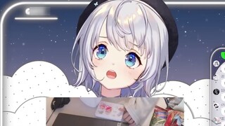[Shizuku Ruru] Live broadcast and Lumin held a wedding and took the initiative to propose to her and