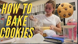 HOW TO BAKE OATMEAL COOKIES