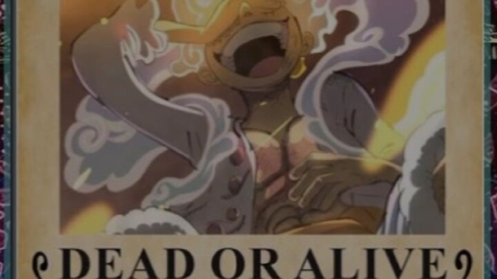 monkey d Luffy GEAR 5😎