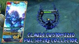 CLAUDE COLLECTOR PULSEFIRE SKIN SCRIPT CUSTOMIZED | FULL EFFECTS + NO PASSWORD - MOBILE LEGENDS
