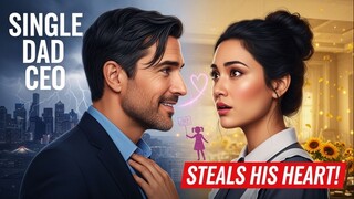 "Single Dad CEO's Fake Girlfriend Maid Steals His Heart - Emotional Love Story!"