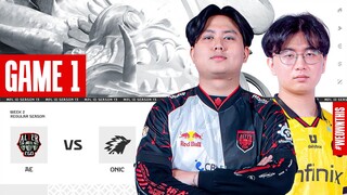 ALTER EGO ESPORTS vs ONIC | Regular Season Week 2 Day 3 | Game 1 | #MPLIDS13
