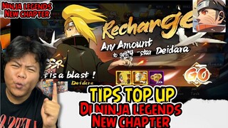 TIPS CARA TOP UP DI GAME NARUTO NINJA LEGENDS NEW CHAPTER