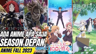 Ada apa saja anime season depan? Daftar Anime Fall 2023