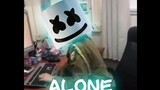 [MAD] An auto-tune remix video of Marshmello's "Alone"