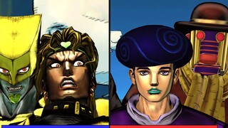 JOJO meme: ไข่อีสเตอร์บทสนทนาข้ามแผนก! เมื่ออดีตบอสมาพบกับตัวละครสมทบในอดีต! JOJO เส้นคลาสสิกและคำพู