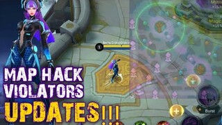 ⚠️WARNING : MAP HACKER VIOLATORS UPDATE | NO TO MAP HACK | MOBILE LEGENDS