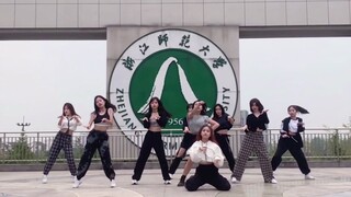 麒麟舞社｜浙师超飒学生社团翻跳THE9《斯芬克斯》