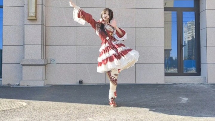 Going with the flow and dancing during the New Year—that's the way to do it!