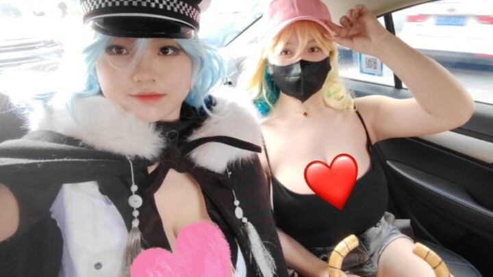 (Xem trước video tiếp theo) Esdeath với bộ lông sai và Lucoa bị gãy sừng