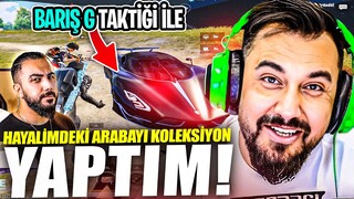 BARIŞ G TAKTİĞİ İLE HAYALİMDEKİ ARABAYI KOLEKSİYON YAPTIM! | PUBG MOBILE