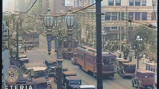 1930年代的美国洛杉矶真实影像，和现在的二线城市差不多