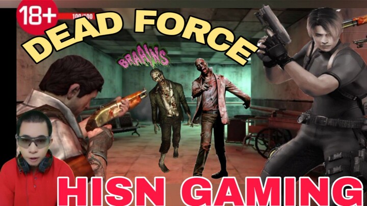 game dead force, zombie perayap menyerang dengan cepat