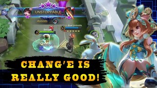 WTF I Didn't Know Chang'e Was This Strong! | Mobile Legends