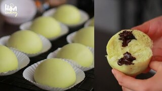 BAKPAO PANDAN ISI COKLAT  | LEMBUT DAN ANTI KEMPES‼️