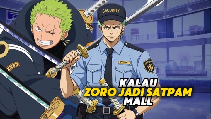 Mall Gak Butuh CCTV… Cuma Butuh Zoro Nyasar 💀