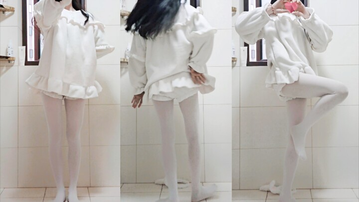 My sister asked me to dance in the bathroom!