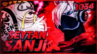 ŞEYTAN SANJİ | SANJİ'NİN POWER-UP'I! | VEGAPUNK VE AMAZON LİLY??? | ONE PİECE 1034. BÖLÜM İNCELEMESİ