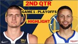 Golden Warriors vs Golden Warriors Highlights round 1 playoffs 2nd QTR | April 18 | 2022 NBA Season