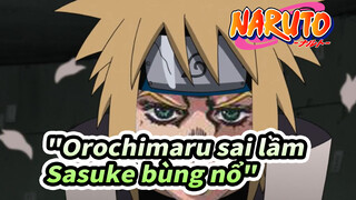 Orochimaru liên tục dùng sai Uế Thổ Chuyển  Sinh, Sasuke tức đen mặt