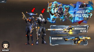 ROS UPDATE APRIL 1 2020 + NEW VECTOR MINOTAUR SKIN + M14 MACHINIST ALIEN SKIN (ROS UPDATE)