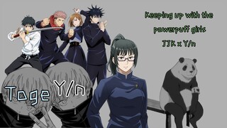 Jujutsu kaisen(JJK) x Y/n  -  keeping up with the powerpuff girls || texting skit