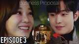 BUSINESS PROPOSAL EPISODE 3 SUB INDO || Preview Kang Tae-mu Benar-benar Jatuh Cinta Pada Shin Ha-ri?