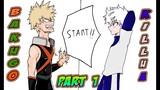 Bakugo VS Killua PART 1 (manga animated)
