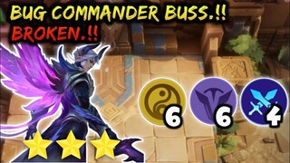 HYPER LING SUPERHERO. NEW BUG COMMANDER BUSS.!! MAGIC CHESS MOBILE LEGENDS