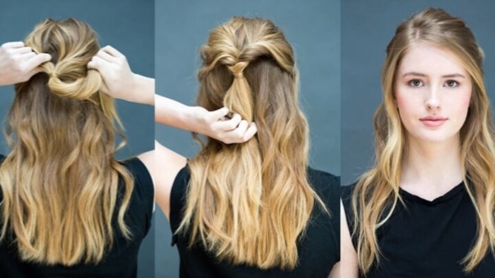 Tạo kiểu tóc đơn giản #tip