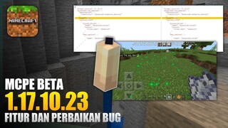 UPDATE! MCPE BETA VERSI TERBARU 1.17.10.23 - FITUR DAN PERBAIKAN BUG