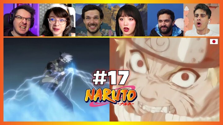 Naruto Episode 17 | Naruto's Power and Lightning Blade | Reaction Mashup ナルト