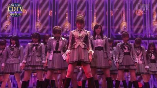 AKB48 & Nogizaka46 Taecher Taecher + Jikochuu Ikou! + Sentimental Train + Kareimichi Wa - @CDTV 2018