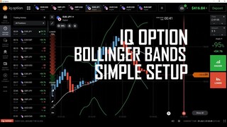 IQ Option Smart Trade Indicator and Bollinger Band Easy Setup