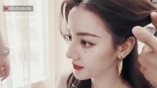[Dilraba Dilmurat] Behind-the-scenes footage of the ELLE magazine shoot from the studio, humming the
