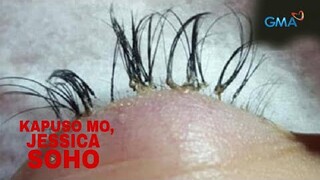 Kapuso mo, Jessica Soho Eye lashes extension kmjs latest episode