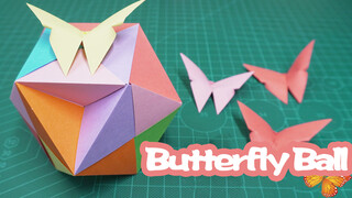 Butterfly Balls Fall Apart When Thrown, Like Butterflies Are Flying!