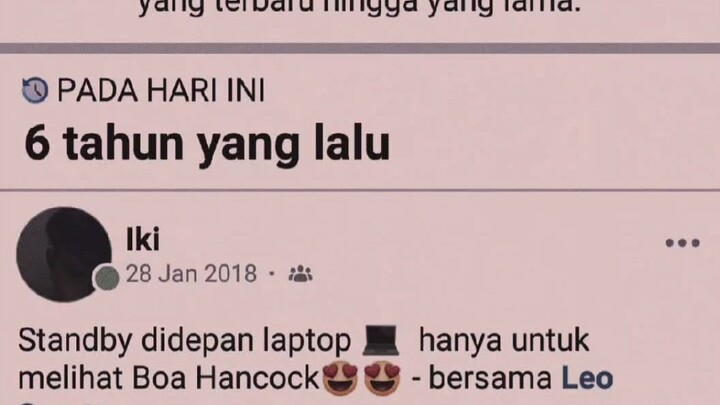 Njirr sipaling one piece😝🤣 Ternyata nonton dari 2018 wkwk