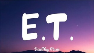 Katy Perry ft. Kanye West - E.T (lyrics)