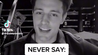 Never say I love you.