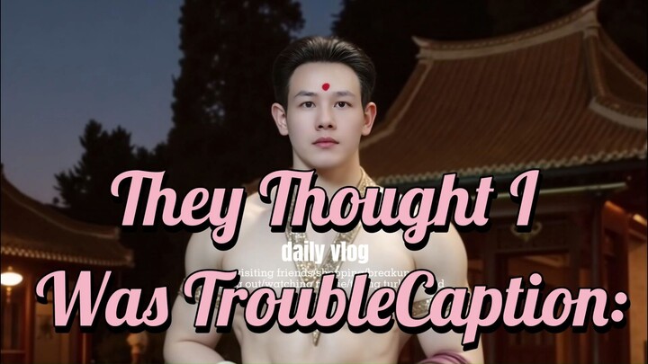 They Thought I Was TroubleCaption: