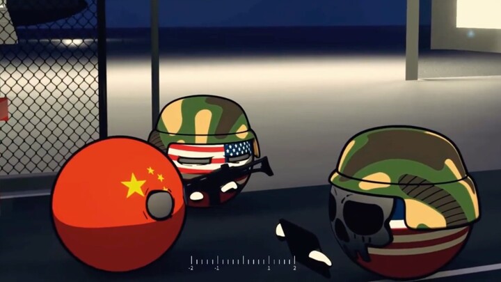 Serangan zombie animasi Polandball episode 1
