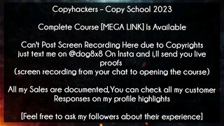 Copyhackers Course Copy School 2023 Download | Copyhackers Course