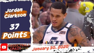 Jordan Clarkson [37 Points] Utah Jazz vs Denver Nuggets | January 30, 2020