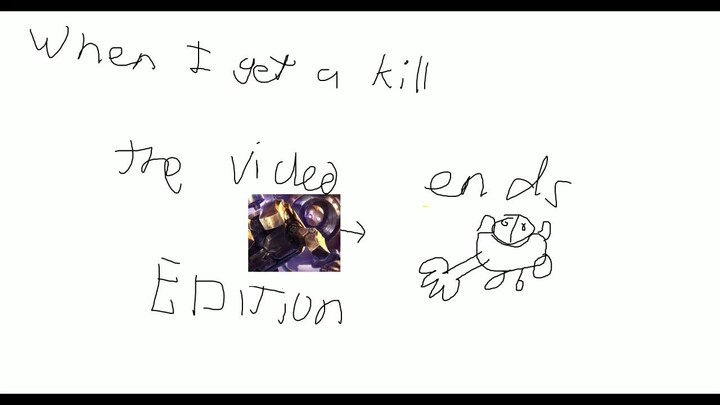 if i get a kill the video ends - Blitzcrank